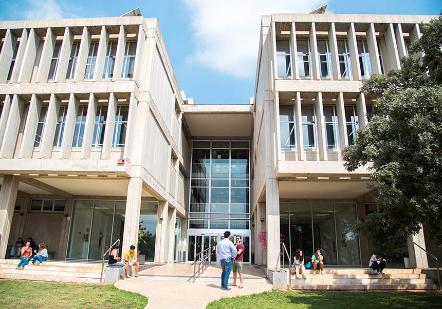 imagen de la fachada de la biblioteca